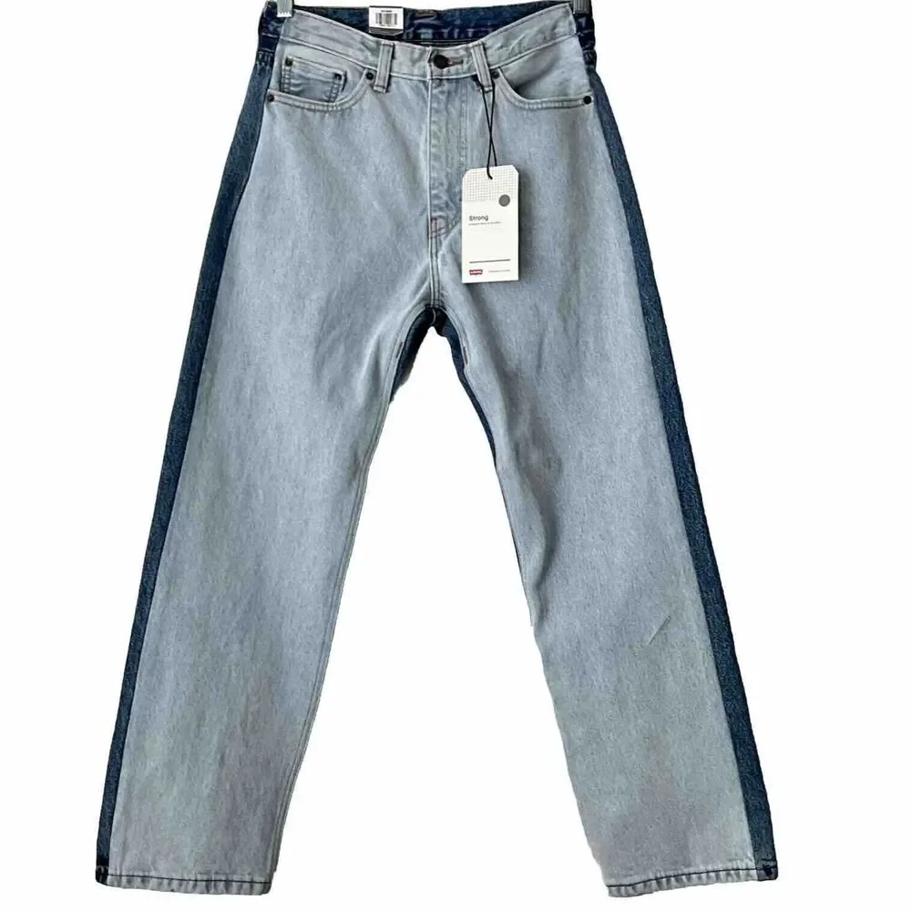 Levi’s Two Tone Skate Baggy Strong Rigid Denim Jeans Blue Men 29